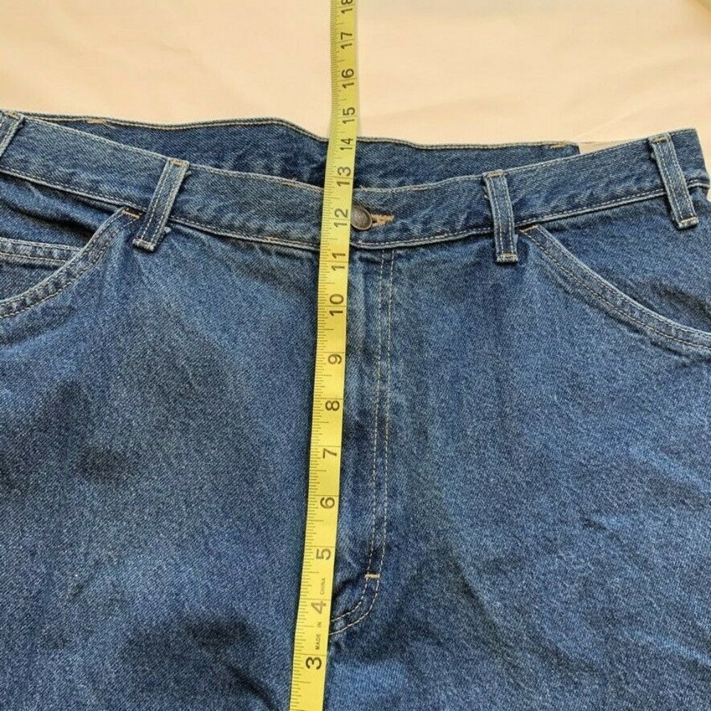 NWT Vintage Dickies Carpenter‎ Jeans Mens 36x30 Relaxed Fit Medium Wash Utility - Picture 10 of 11